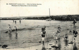 Pornichet * Côte De Bonne Source * Pêcheurs De Palourdes Et De Crevettes - Pornichet