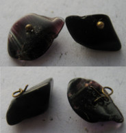Antiques Roman Artifact Found With Metal Detector-earrings With Golden Wire - Andere & Zonder Classificatie