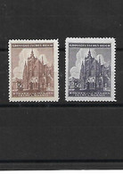 919 - Boheme Et Moravie - Cathédrale Saint Vitus De Prague Yt 119 Et 120  Neuf ** - Ungebraucht