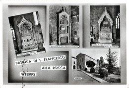 VITERBO - VEDUTINE BASILICA S.FRANCESCO ALLA ROCCA - NVG FG - F057 - Viterbo