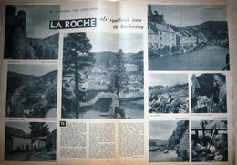 La Roche (07.07.1955) La Roche-en-Ardenne, Aan De Oever Van De Ourthe - Autres & Non Classés
