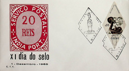 1965 Guiné Portuguesa Dia Do Selo / Portuguese Guinea Stamp Day - Journée Du Timbre