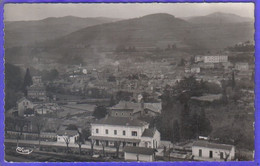 Carte Postale 42. Bourg-Argental La Gare  Vue Aérienne Très Beau Plan - Bourg Argental