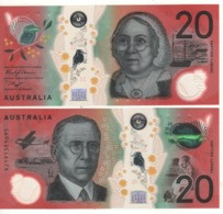AUSTRALIA   Just Issued  New $ 20   POLIMER  (issued Sept 2019) - 2005-... (Polymer)