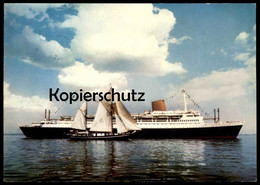 ÄLTERE POSTKARTE MS EUROPA KREUZFAHRTSCHIFF SEUTE DEERN Hapag Lloyd Schiff Motorschiff Ship Bateau Ansichtskarte AK - Unclassified