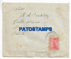 147204 ARGENTINA BUENOS AIRES COVER CANCEL YEAR 1918 CIRCULATED TO SALTA NO POSTAL POSTCARD - Briefe U. Dokumente