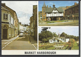 United Kingdom, Market Harborugh,Multi View, 1980. - Non Classés