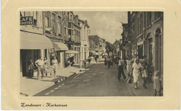 ZANDVOORT : Kerkstraat - RARE VARIANTE - Cachet De La Poste 1950 - Zandvoort