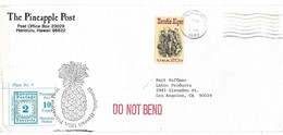 HAWAI-PINEAPPLE POST ENVELOPPE ACEC CACHET ANANAS - Hawaii