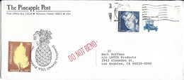 HAWAI-PINEAPPLE POST ENVELOPPE ACEC CACHET ANANAS - Hawaii