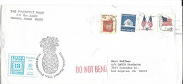 HAWAI-PINEAPPLE POST ENVELOPPE ACEC CACHET ANANAS - Hawaï