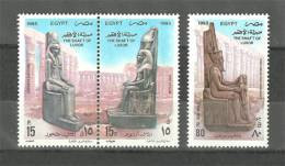 Egypt - 1995 - ( World Heritage Committee, 20th Anniv. ) - MNH (**) - Egittologia