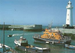 MODERN LARGER SIZED POSTCARD - DONAGADEE - COUNTY DOWN - LOCAL PHOTOGRAPHER - LIFEBOAT HARBOUR - Down