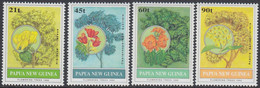 Papua New Guinea 1992 - Flowering Trees - Mi 668-671 ** MNH - Papua New Guinea