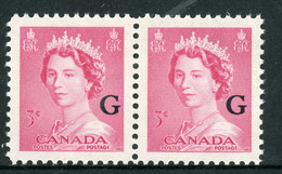 Canada MNH 1953 OVERPRINTED - Aufdrucksausgaben
