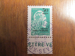 2020 Marianne Surchargée - 50 Ans Imprimerie - Oblitéré Cachet Rond 12/11/2020 - Usati