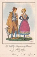 D2809 ILLUSTRATION SIGNEE JEAN DROIT - LES VIEILLES PROVINCES DE FRANCE, PAR LES FARINES JAMMET - LA MARCHE - Droit