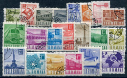 ROMANIA 1967-69 Definitive: Post  And Telecommunications (21 Including 1969 Values)  Used.  Michel 2639-57, 2745-46 - Used Stamps