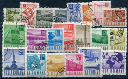 ROMANIA 1967-69 Definitive: Post  And Telecommunications (21 Including 1969 Values)  Used.  Michel 2639-57, 2745-46 - Usado