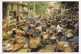 QH -  Lote 5 Cartes - Floating Market - Thailand  (neuf) - Thaïlande