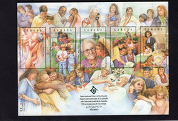 Canada 1994 - International Year Of The Family/Année Internationale De La Famille - Minisheet - MNH**- Excellent Quality - Altri & Non Classificati