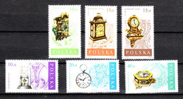 Polonia   -  1988.  Orologi History.  Watches . Complete MNH Series Very Fine - Horlogerie