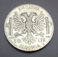 Albania -  10 LEKE 1939 - Albanie