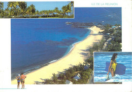 ILE DE LA REUNION BOUCAN CANOT FEMME EN MAILLOT - Réunion