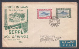 1949. JAPAN  Complete Set Of City Beppu On FDC Cancelled 10.3.49. (Michel 434-435) - JF367951 - Briefe U. Dokumente