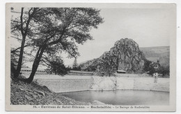 (RECTO / VERSO) ROCHETAILLEE - N° 54 - LE BARRAGE DE ROCHETAILLEE - CPA VOYAGEE - Rochetaillee