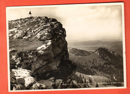 ZCH-18 Signal Du Chasseron Géodésie Et Mont De La Mayaz. Cachet Ste-Croix 1929, Grand Format, Scan Du Dos - VD Vaud