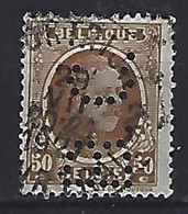 Belgium 1922-25  Perfins  (o)  Mi.180  (B.C.) - 1909-34