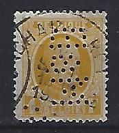 Belgium 1926-27  Perfins  (o)  Mi.212  (M&B) - 1909-34