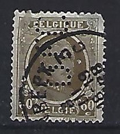 Belgium 1927  Perfins  (o)  Mi.227  (DFC) Delhaize Freres & Co - 1909-34