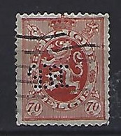 Belgium 1930  Perfins  (o)  Mi.300  (BP) - 1909-34