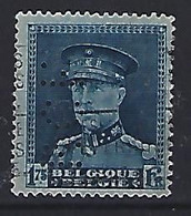 Belgium 1931-32  Perfins  (o)  Mi.308  (BP) - 1909-34