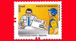 BRASILE - Usato - 2011 -  Prodotti E Servizi Postali - Post Office - Registro - No Valore Facciale - Oblitérés