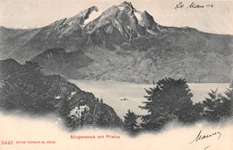 Bürgenstock Mit Pilatus - 1904 - Other & Unclassified