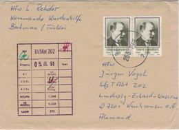 Atatürk 1991 - Heeresflugplatzkommandantur 202 - Kommando Kurdenhilfe 1991 - Ungeöffnet Mit Inhalt - Storia Postale