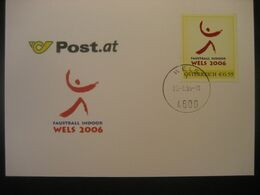Österreich- Pers.Bm Faustball Indoor Wels 2006 - Personalisierte Briefmarken