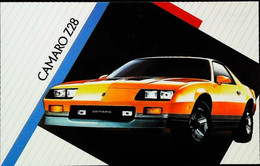 ► CAMARO Z28 1986 - Publicté Automobile Américaine (Litho. U.S.A.) - Roadside - Rutas Americanas