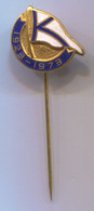 ROWING CANOE KAYAK - VK KRKA ŠIBENIK  CROATIA, VINTAGE PIN, BADGE, ABZEICHEN, ENAMEL - Rudersport