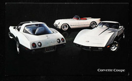 ► CORVETTE Chevrolet 1978 - Publicité Automobile Américaine (Litho. U.S.A.) - Roadside - Rutas Americanas