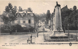 ¤¤  -  BAR-le-DUC   -  Monument Des Enfants De La Meuse Et Rue De La Gare     -  ¤¤ - Bar Le Duc