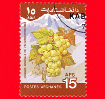 AFGANISTAN - Nuovo Oblit. - 1984 - Giornata Mondiale Dell'alimentazione - Frutta - Uva - Grapes - 15 - Afghanistan