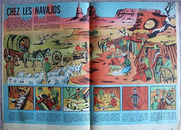 GRAVURE - ENCART DOUBLE PAGES - INDIENS NAVAJOS - Other Plans