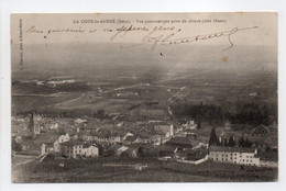 - CPA LA COTE-SAINT-ANDRÉ (38) - Vue Panoramique Prise Du Côteau 1911 (côté Ouest) - Photo L. Charvat - - La Côte-Saint-André