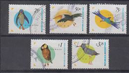 Argentina 5 Bird Stamps Used - Gebraucht