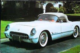► CORVETTE  Media 1950's -   Automobile Chevrolet   (Litho. Chine) - American Roadside