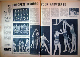 Europese Tenorrol Voor Antwerpse Basketbalploeg, Stuyvenbergplein (16.02.1961) Antwerpen - Other & Unclassified